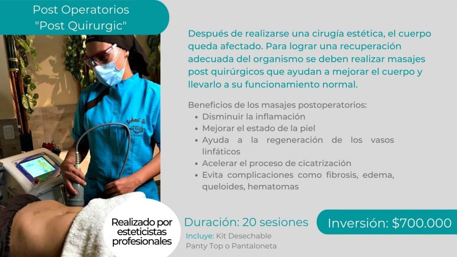 Masajes Post Operatorios – Malfer School Spa